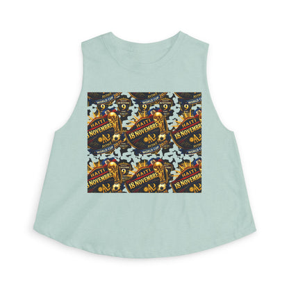 )9WC - Marabou Women's Crop Top by AyiWe F&S - AyiWé Fashion & Style