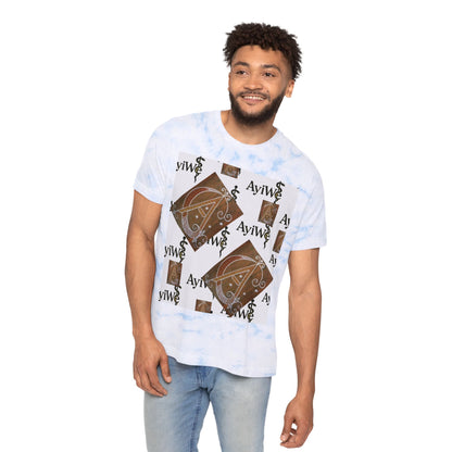 Gard01-Ayi Unisex FWD Fashion Tie-Dyed T-Shirt. Powered by AyiWe FS.
