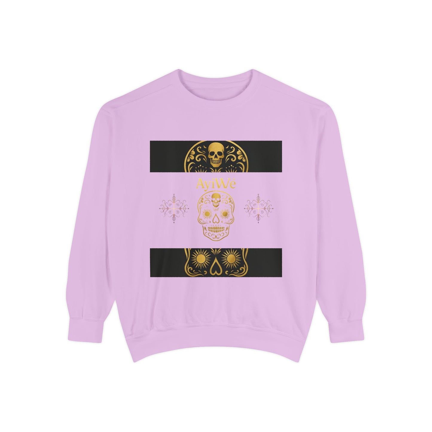 4K-Ayi Unisex Garment-Dyed Sweatshirt. Powered by AyiWe FS