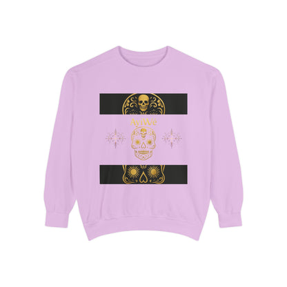 4K-Ayi Unisex Garment-Dyed Sweatshirt. Powered by AyiWe FS