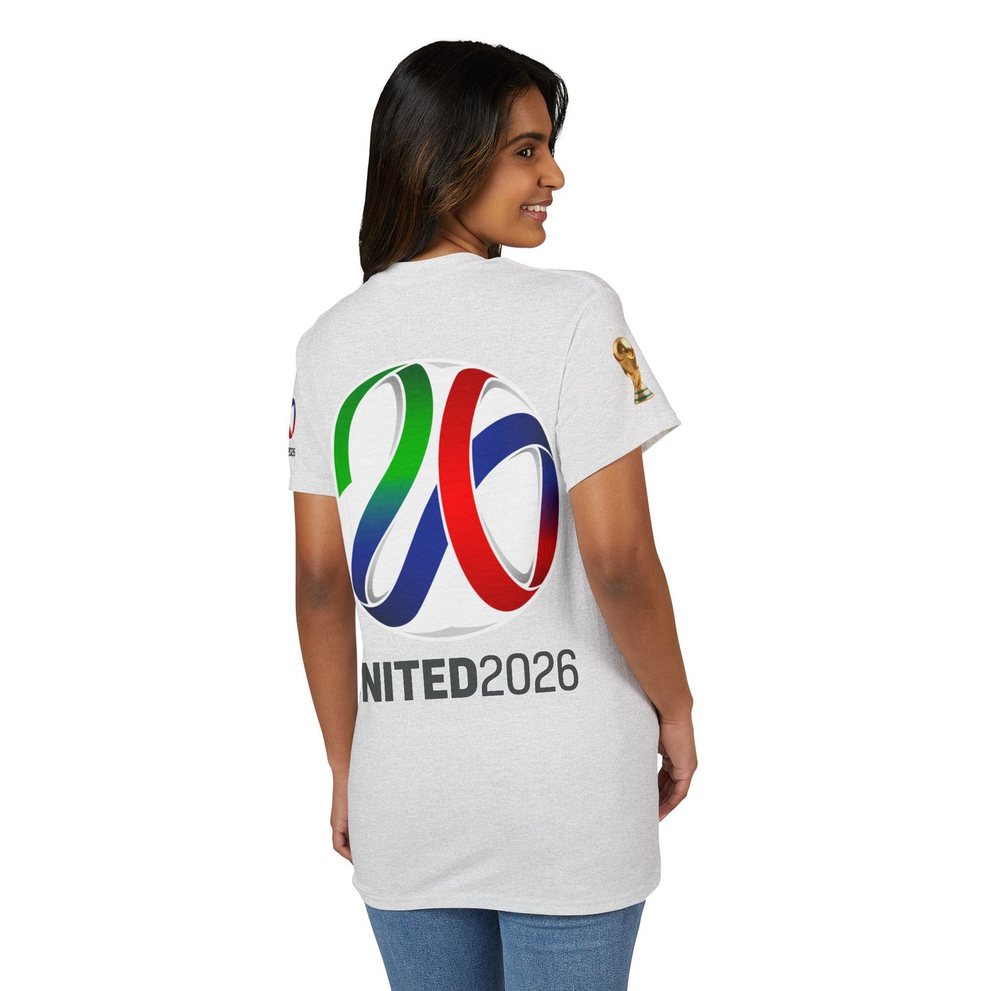 Unity03-Ayi Unisex DryBlend® T-Shirt. Powered by AyiWe F&S
