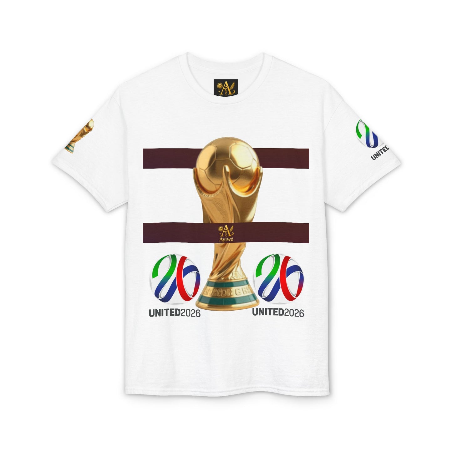 Unity03-Ayi Unisex DryBlend® T-Shirt. Powered by AyiWe F&S