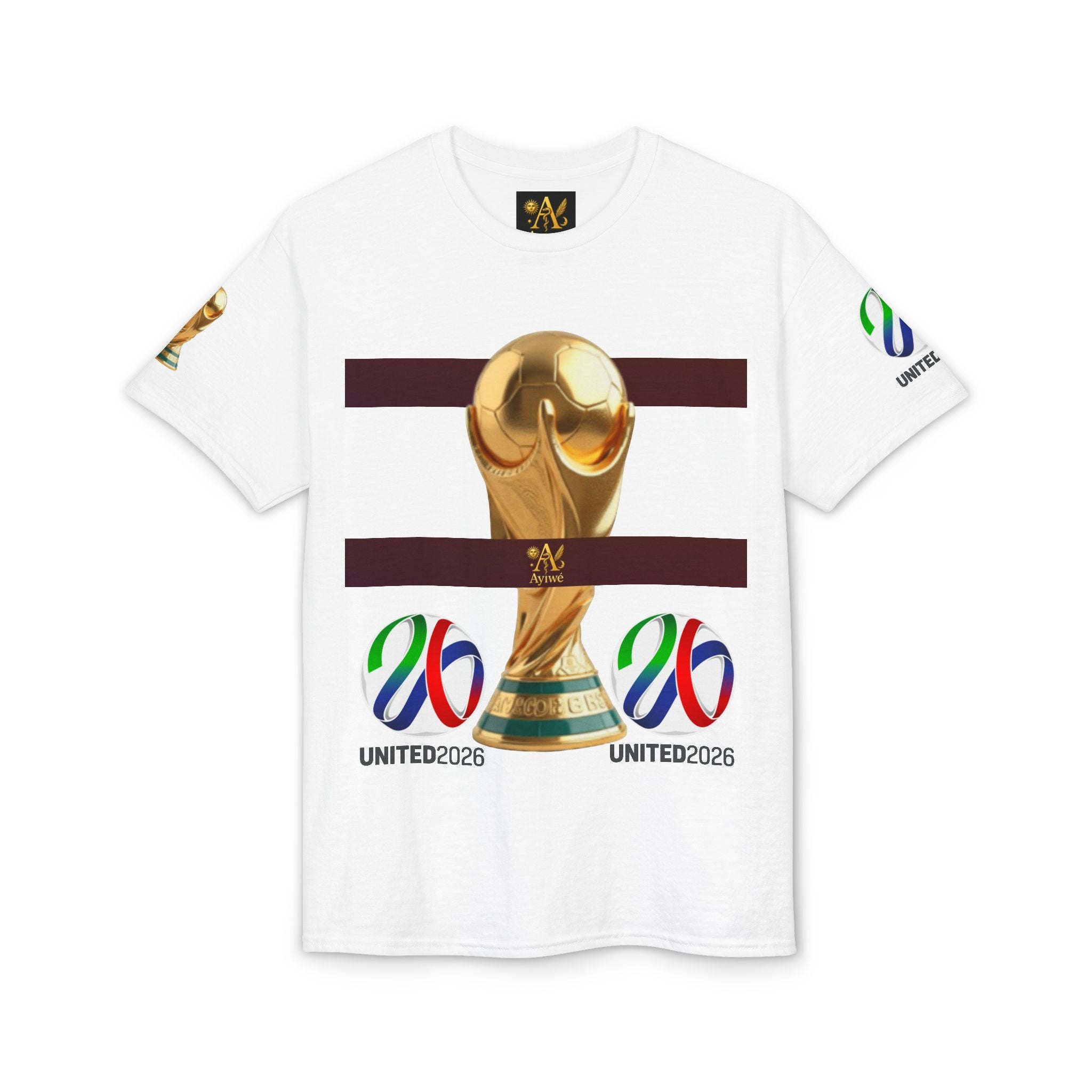 Unity03-Ayi Unisex DryBlend® T-Shirt. Powered by AyiWe F&S