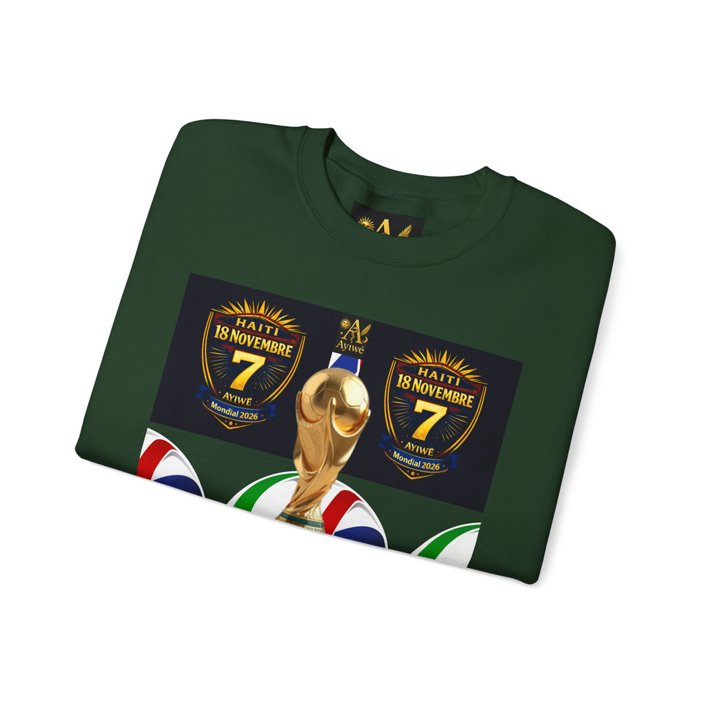 18WC2026 Yon-Nasyon1 Unisex Heavy Blend™ Crewneck Sweatshirt. Powered by AyiWe F&S