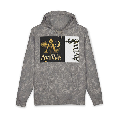 Daywood03-Ayi Unisex Heavyweight Hooded Sweatshirt. Powered by AyiWe F&S