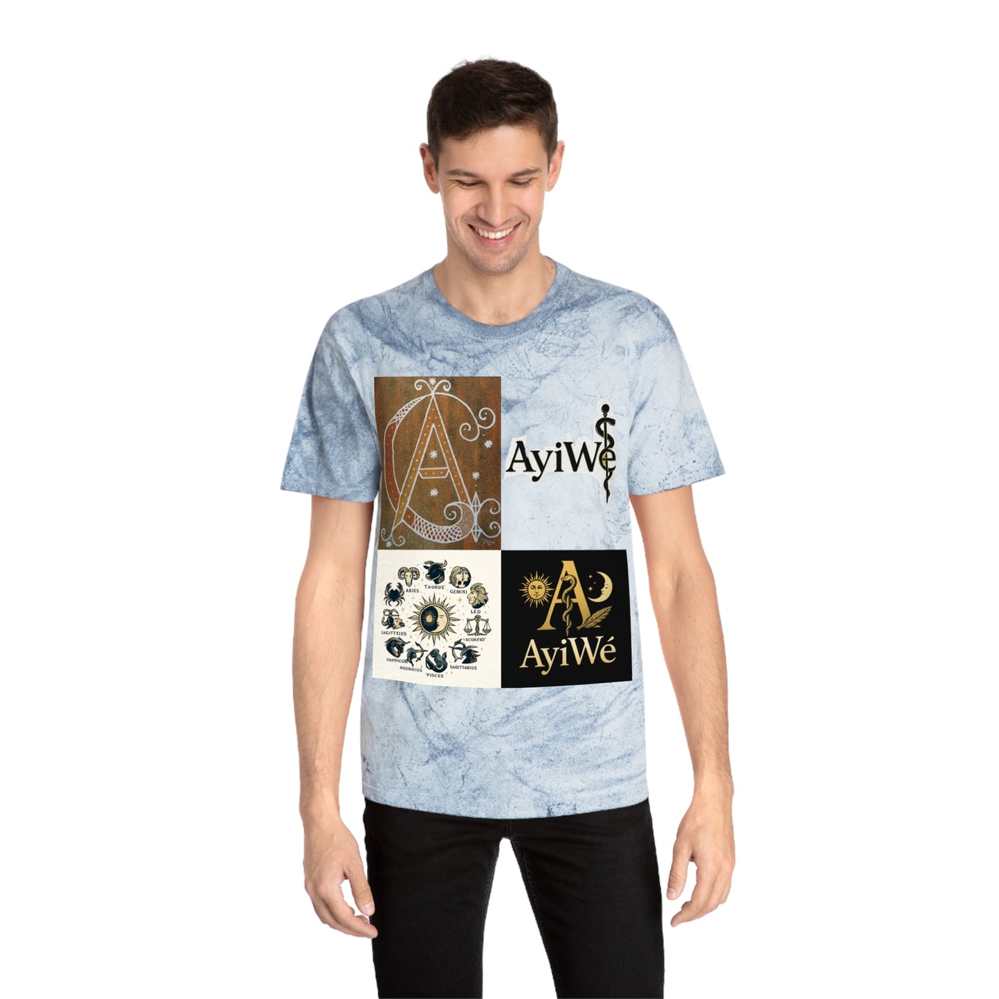 Specte03-Ayi Unisex Color Blast T-Shirt. Powered by AyiWe FS