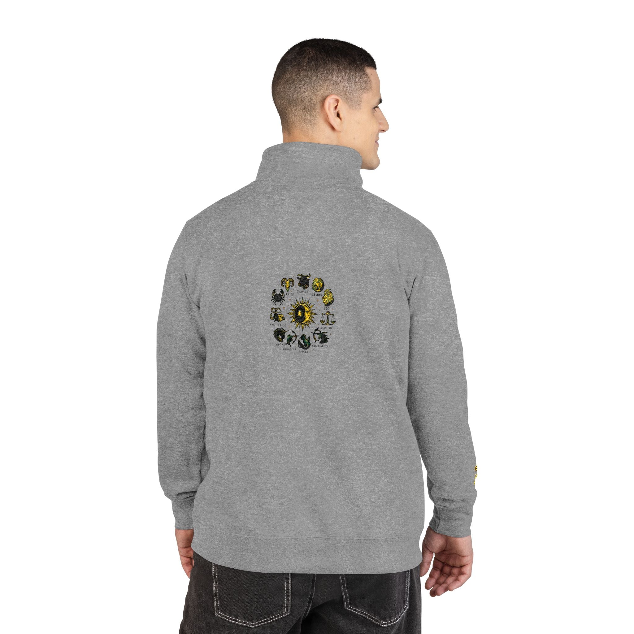 A1-BL12-AyiWé Lifestyle Unisex Fleece Pullover (Embroidery)