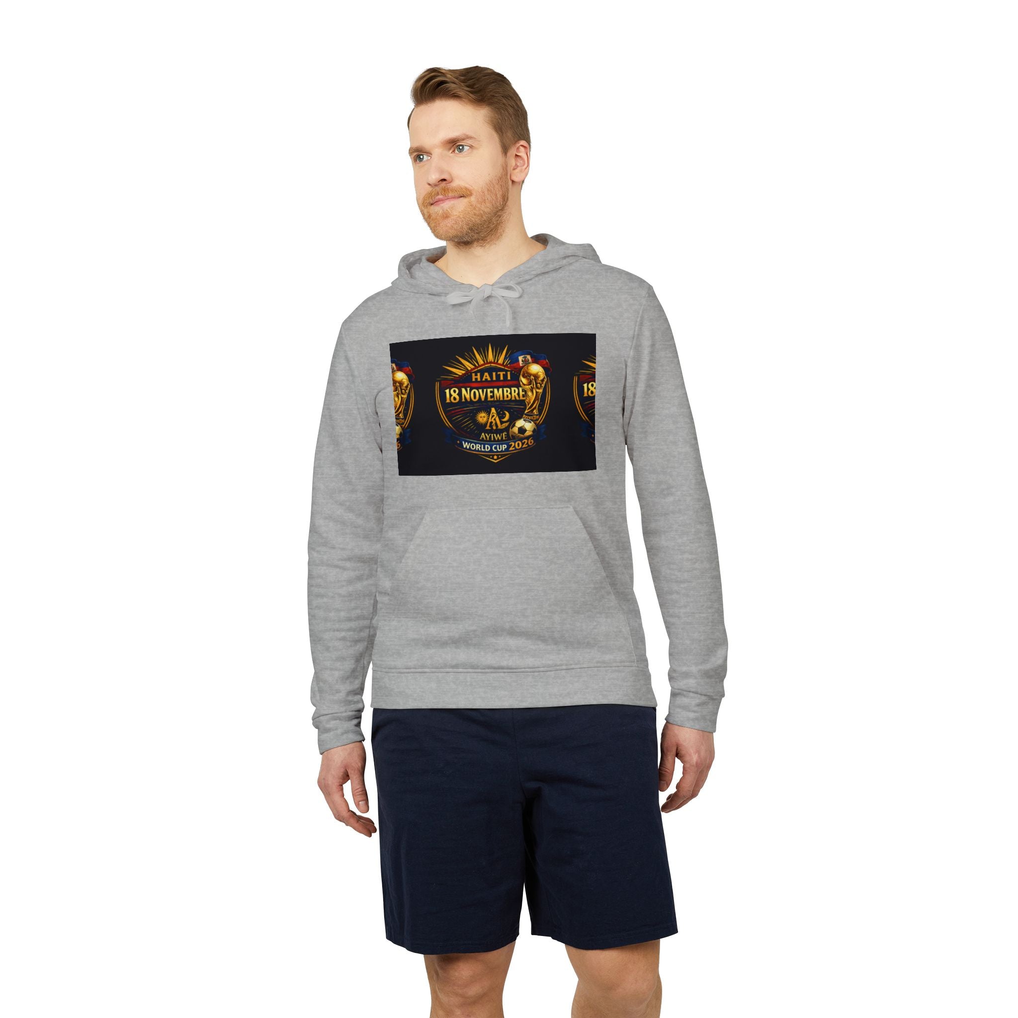 Haiti - 18Nov. adidasXAyiWe Unisex Fleece Hoodie by AyiWe F&S - AyiWé Fashion & Style