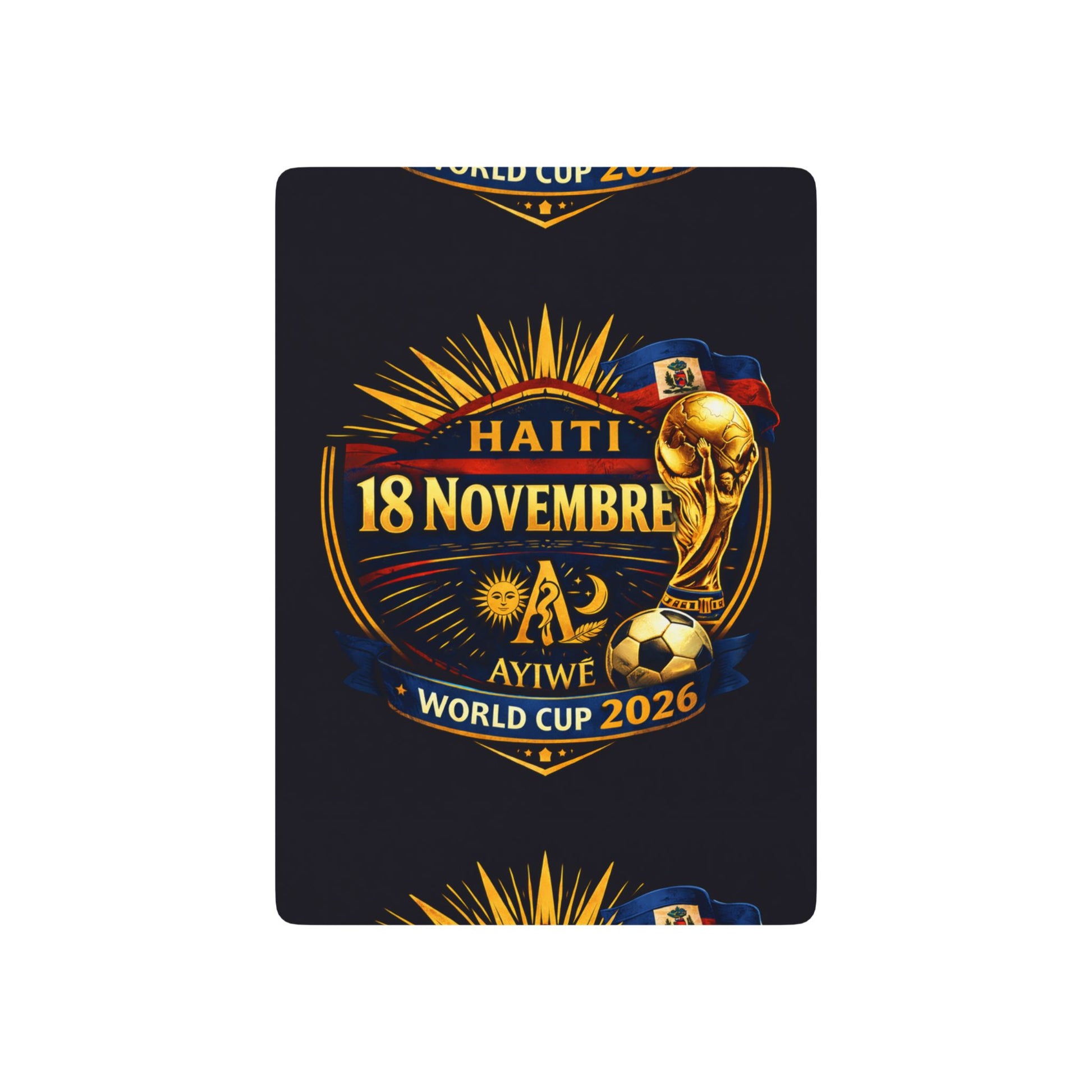 Poker Playing Cards/Haiti - 18 Novembre by AyiWe F&S - AyiWé Fashion & Style