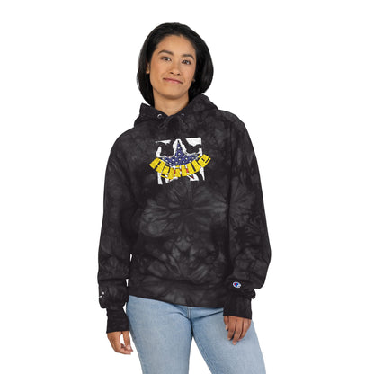 Unisex Champion Tie - Dye Hoodie (Embroidery) - AyiWé Fashion & Style