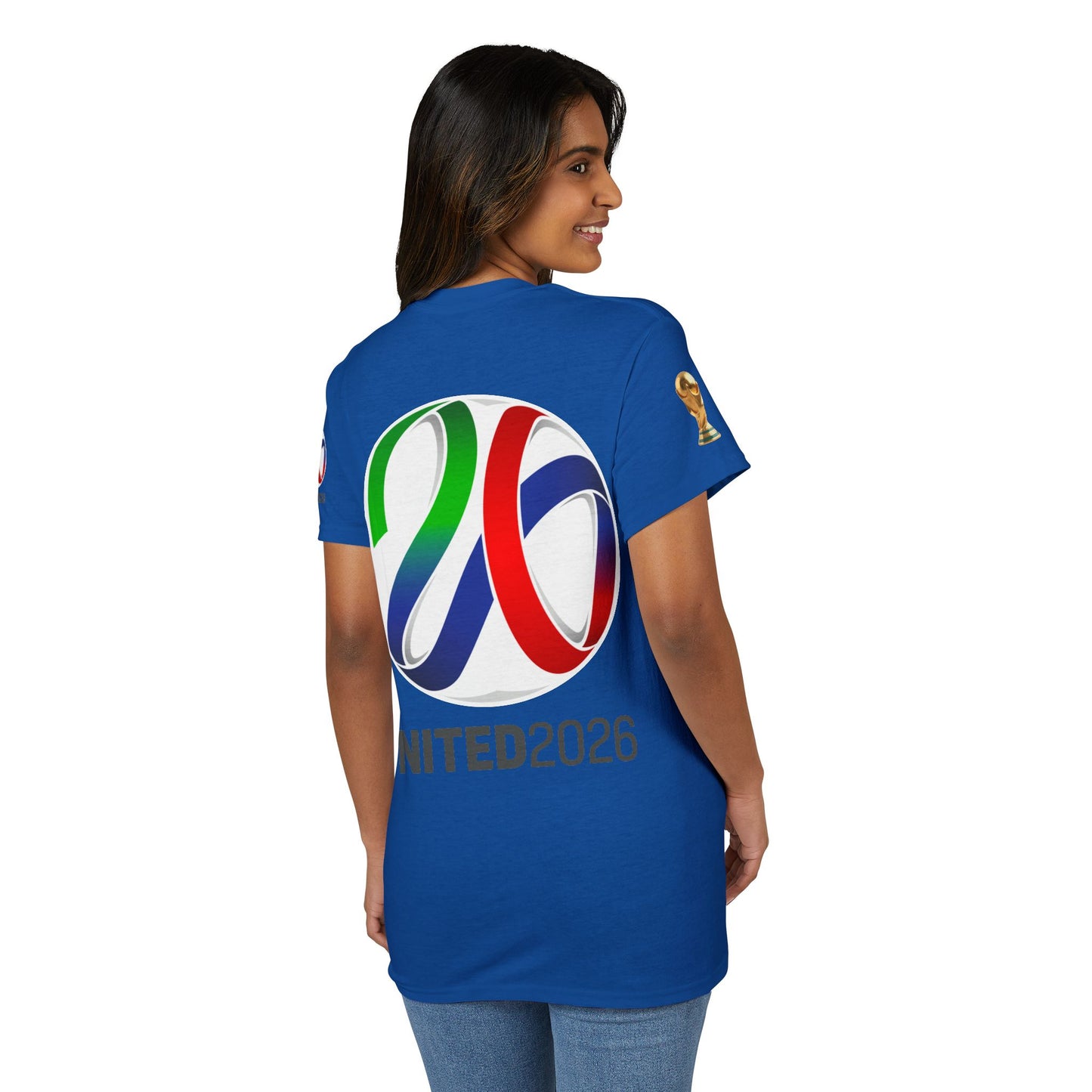 Unity03-Ayi Unisex DryBlend® T-Shirt. Powered by AyiWe F&S