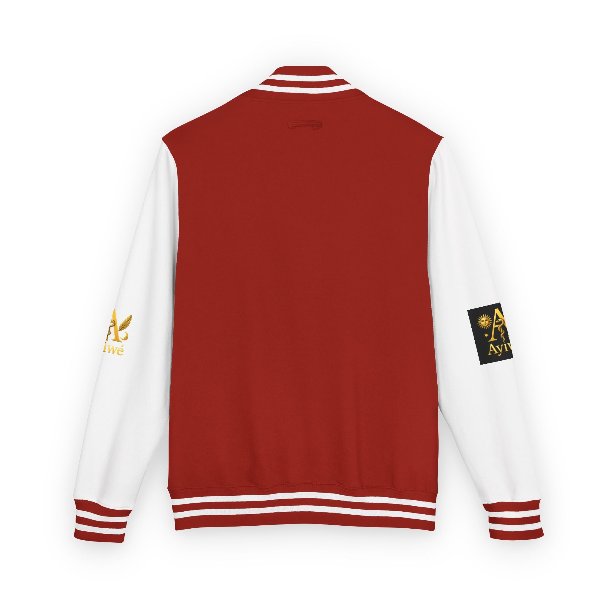 1-A High DegreAyiWé Unisex Heavyweight Letterman Jacket