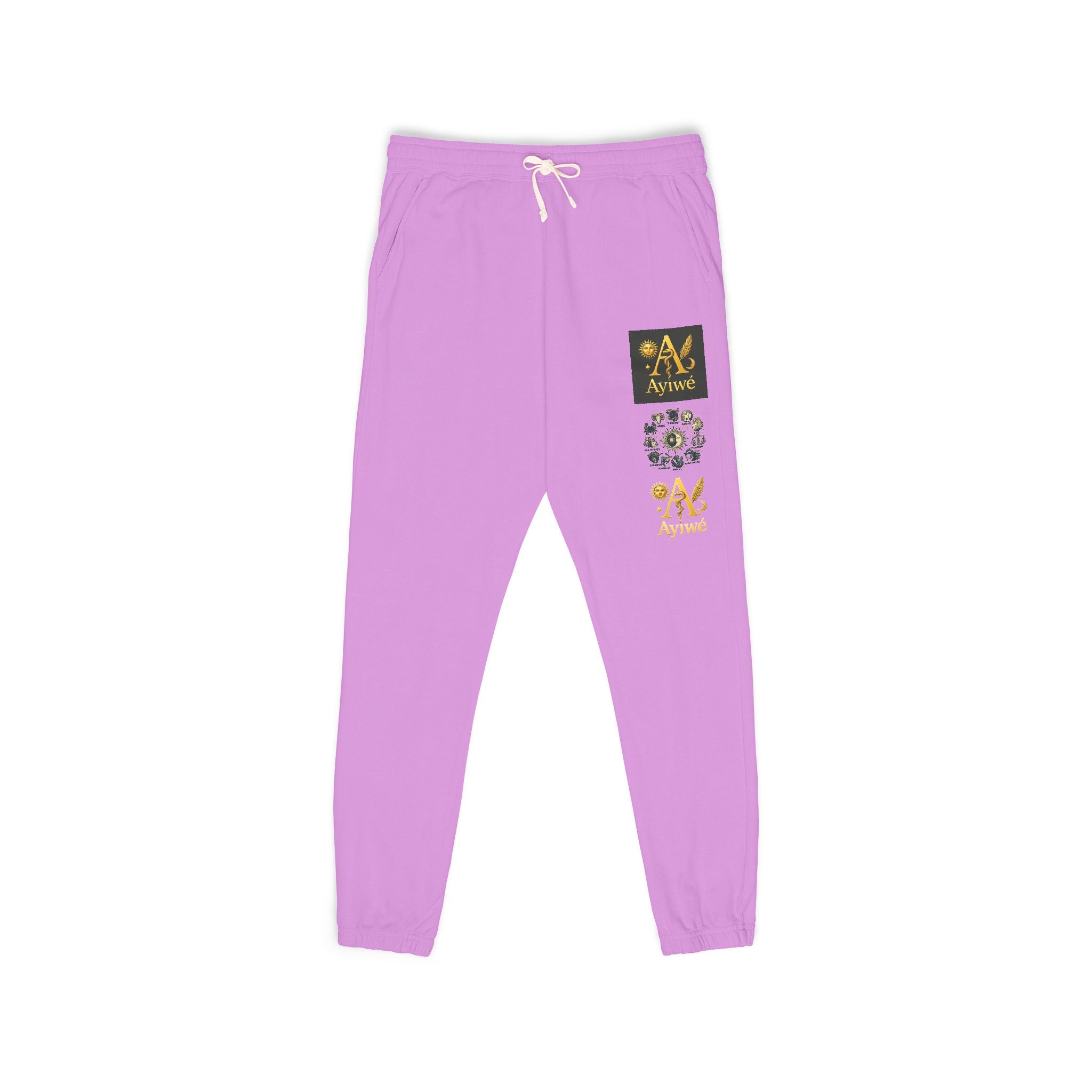 Fresh3-AyiWé Unisex Garment-Dyed Fleece Sweatpants