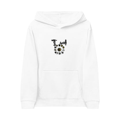 12Signs AyiWFS Kids Fleece Hoodie (Embroidery) - AyiWé Fashion & Style