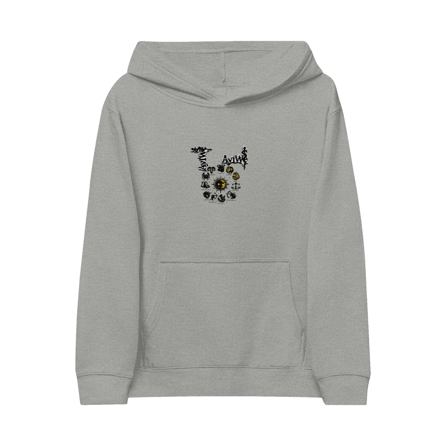 12Signs AyiWFS Kids Fleece Hoodie (Embroidery) - AyiWé Fashion & Style