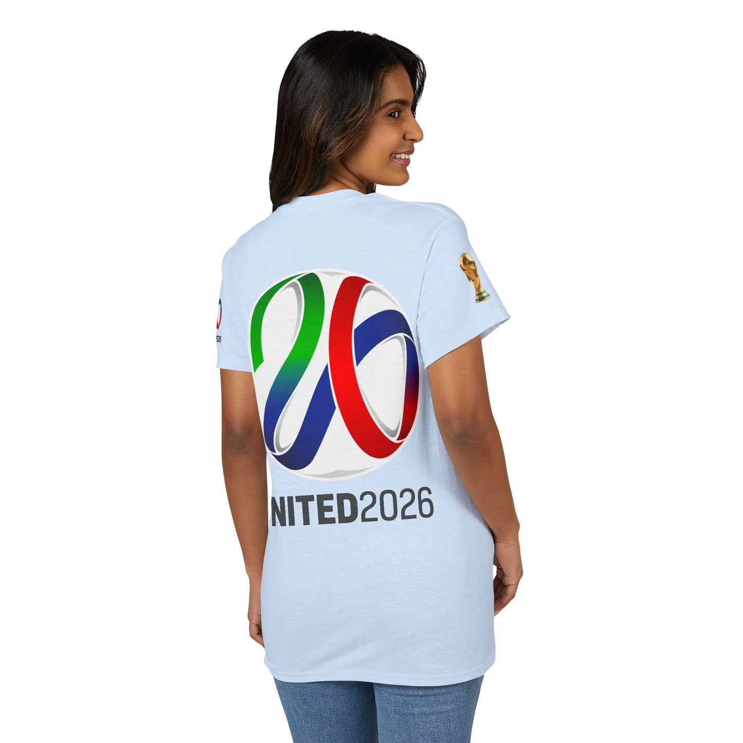 Unity03-Ayi Unisex DryBlend® T-Shirt. Powered by AyiWe F&S