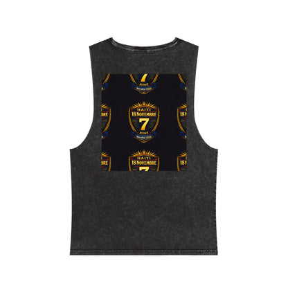Ht - 07 world cup 2026 Unisex Stonewash Tank Top by AyiWe F&S - AyiWé Fashion & Style