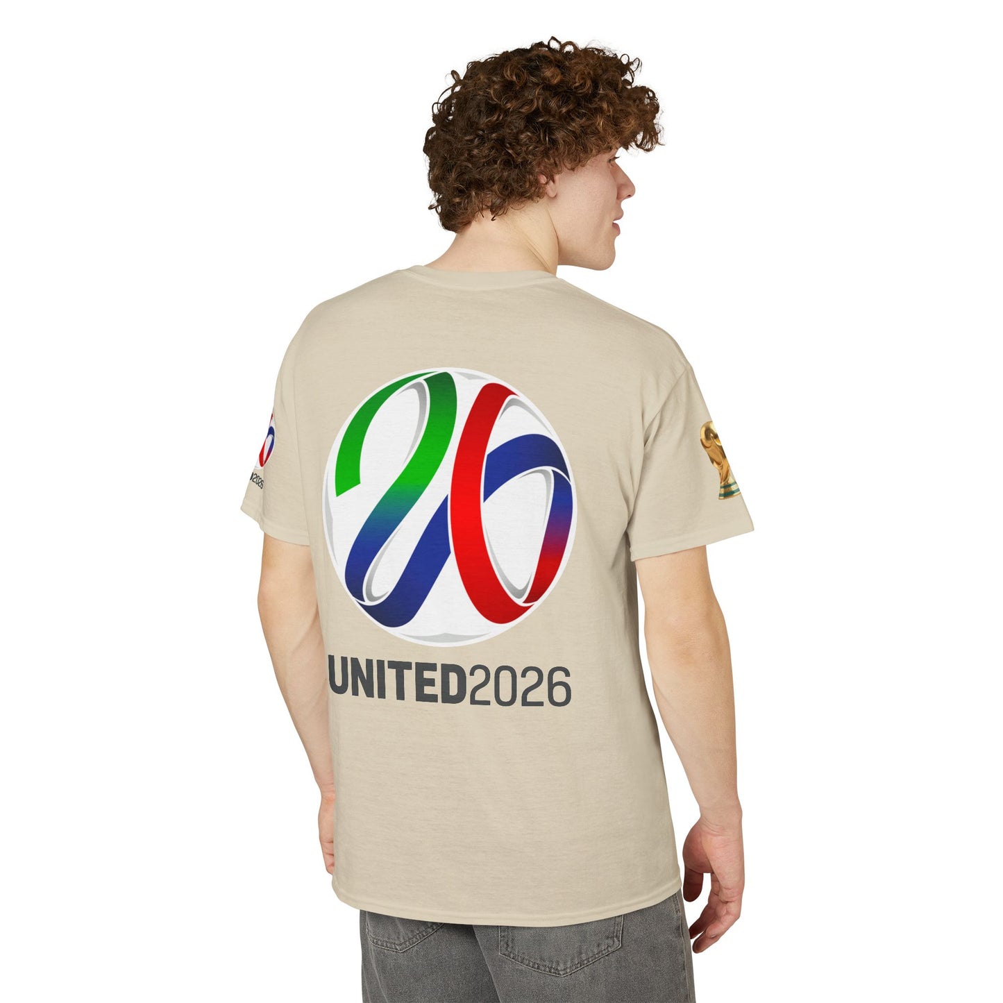 Unity03-Ayi Unisex DryBlend® T-Shirt. Powered by AyiWe F&S