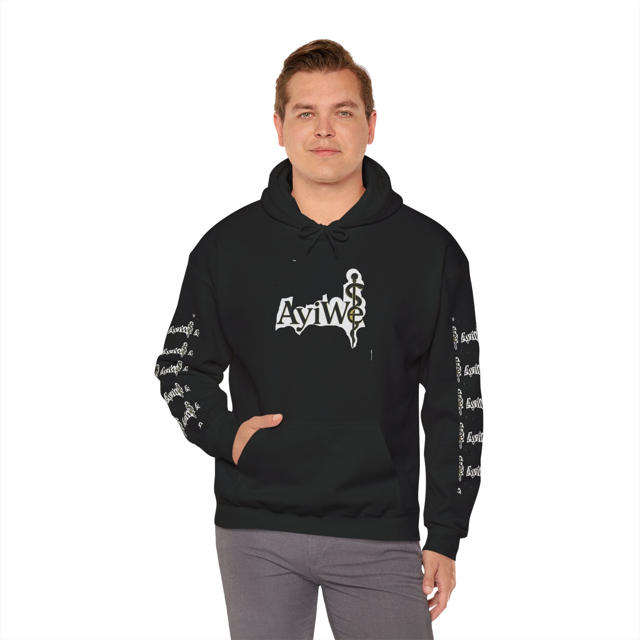 1-Phar AyiWé Unisex Heavy Blend™ Hooded Sweatshirt