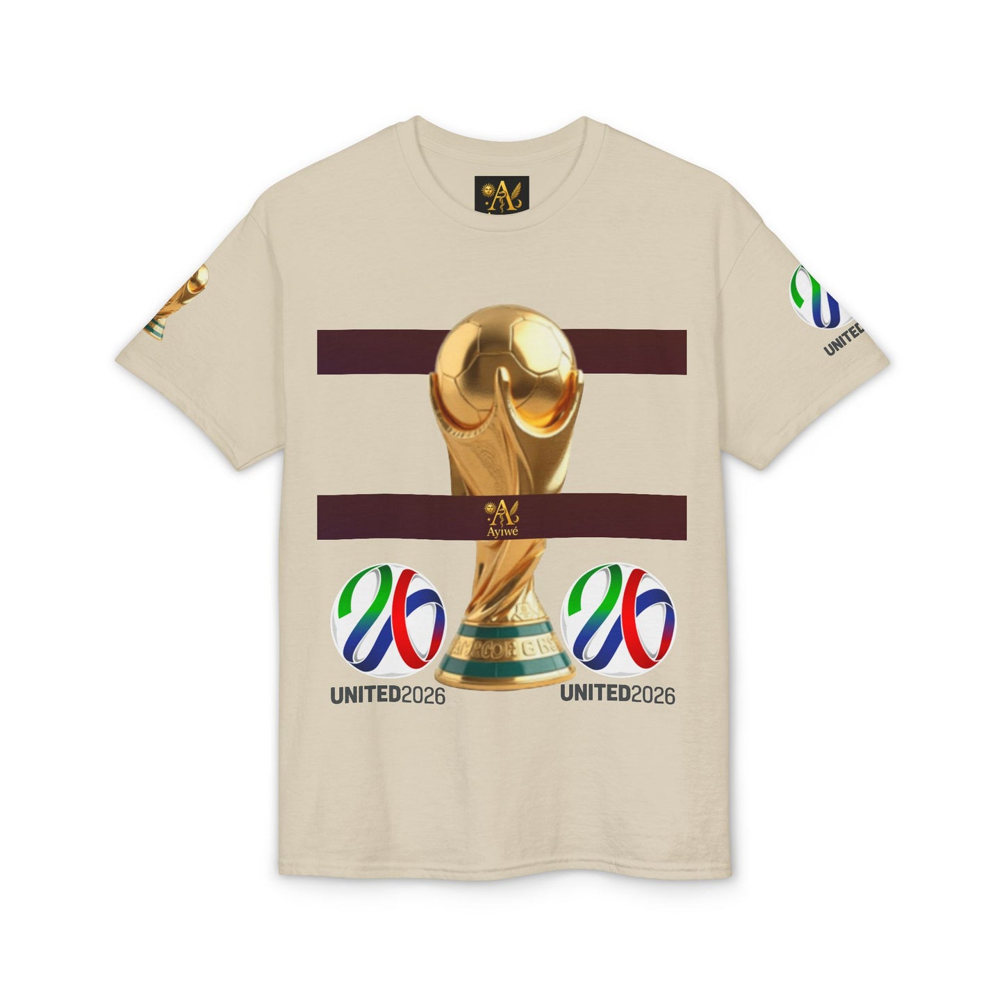 Unity03-Ayi Unisex DryBlend® T-Shirt. Powered by AyiWe F&S