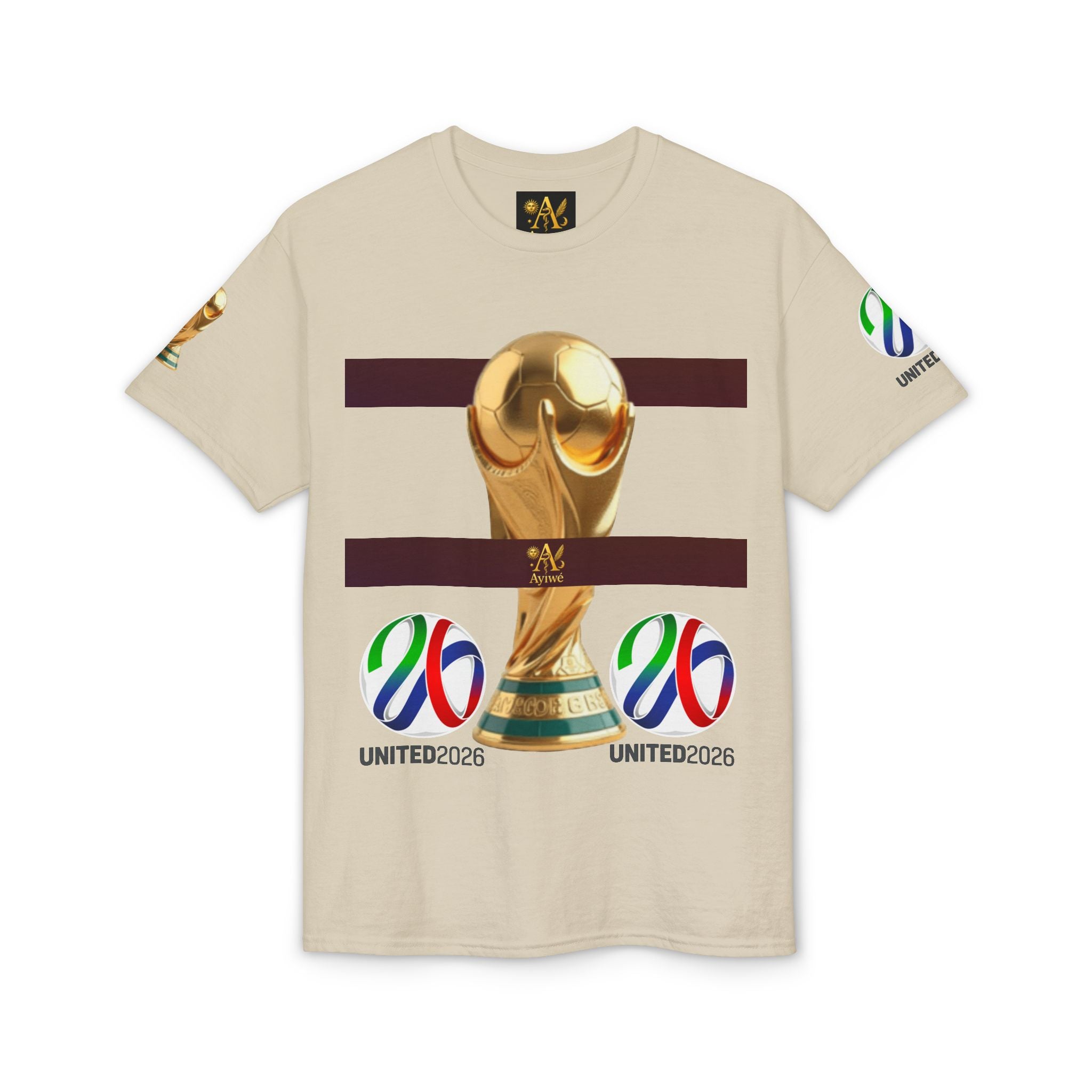 Unity03-Ayi Unisex DryBlend® T-Shirt. Powered by AyiWe F&S