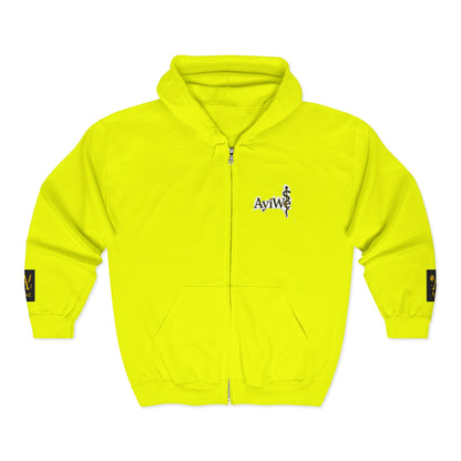 A1Cool - AyiWé Unisex Heavy Blend™ Full Zip Hooded Sweatshirt - AyiWé Fashion & Style