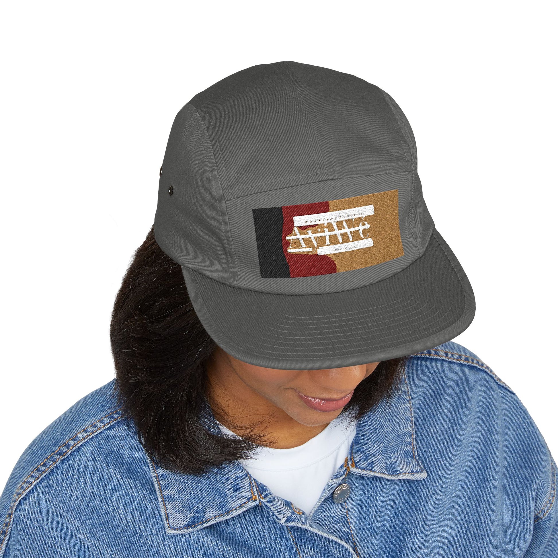 GreatSun AyiWé, 5 Panel Cap (Embroidery) - AyiWé Fashion & Style