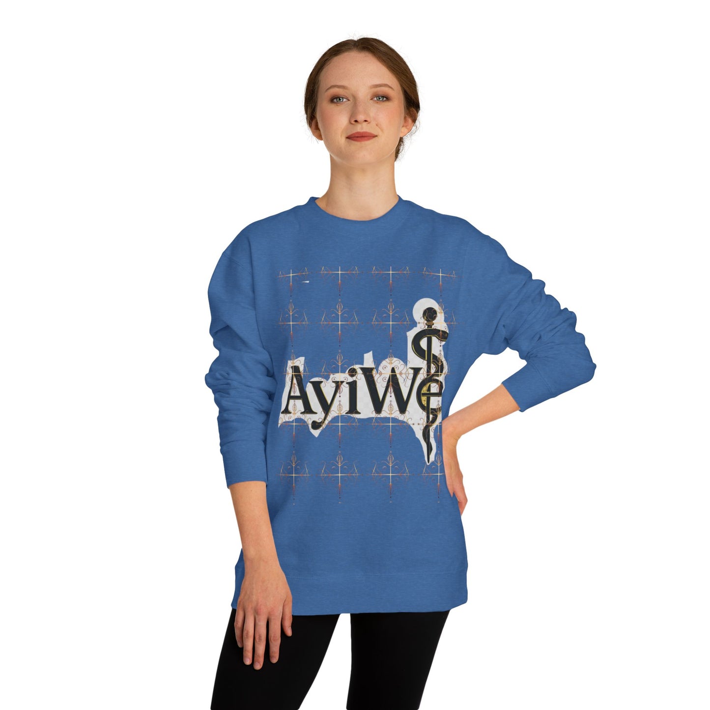 4Coins-Ayi Unisex Crew Neck Sweatshirt. Powered by AyiWe FS.