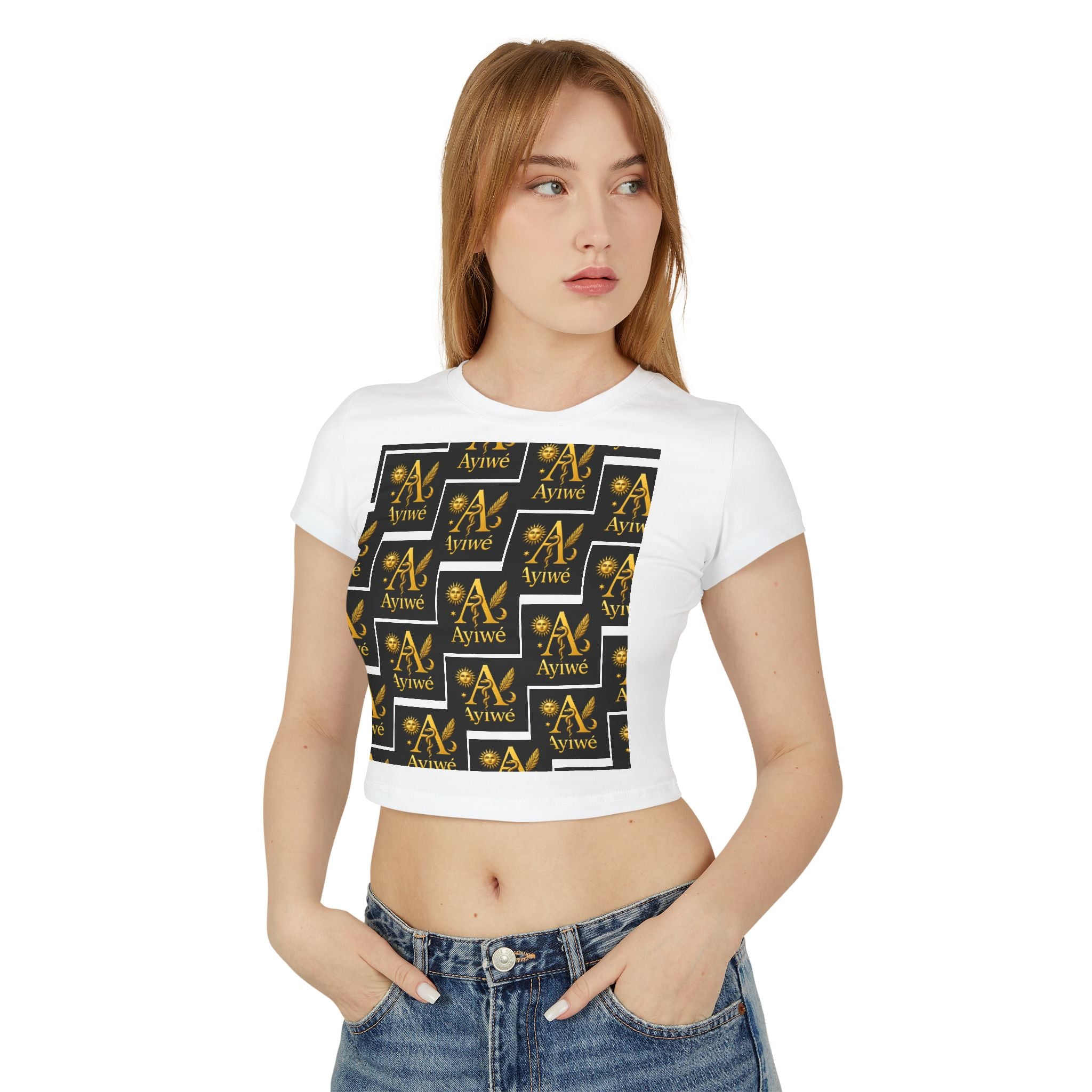 AA3-Ladylatina-Ayiwé Women's Baby Tee
