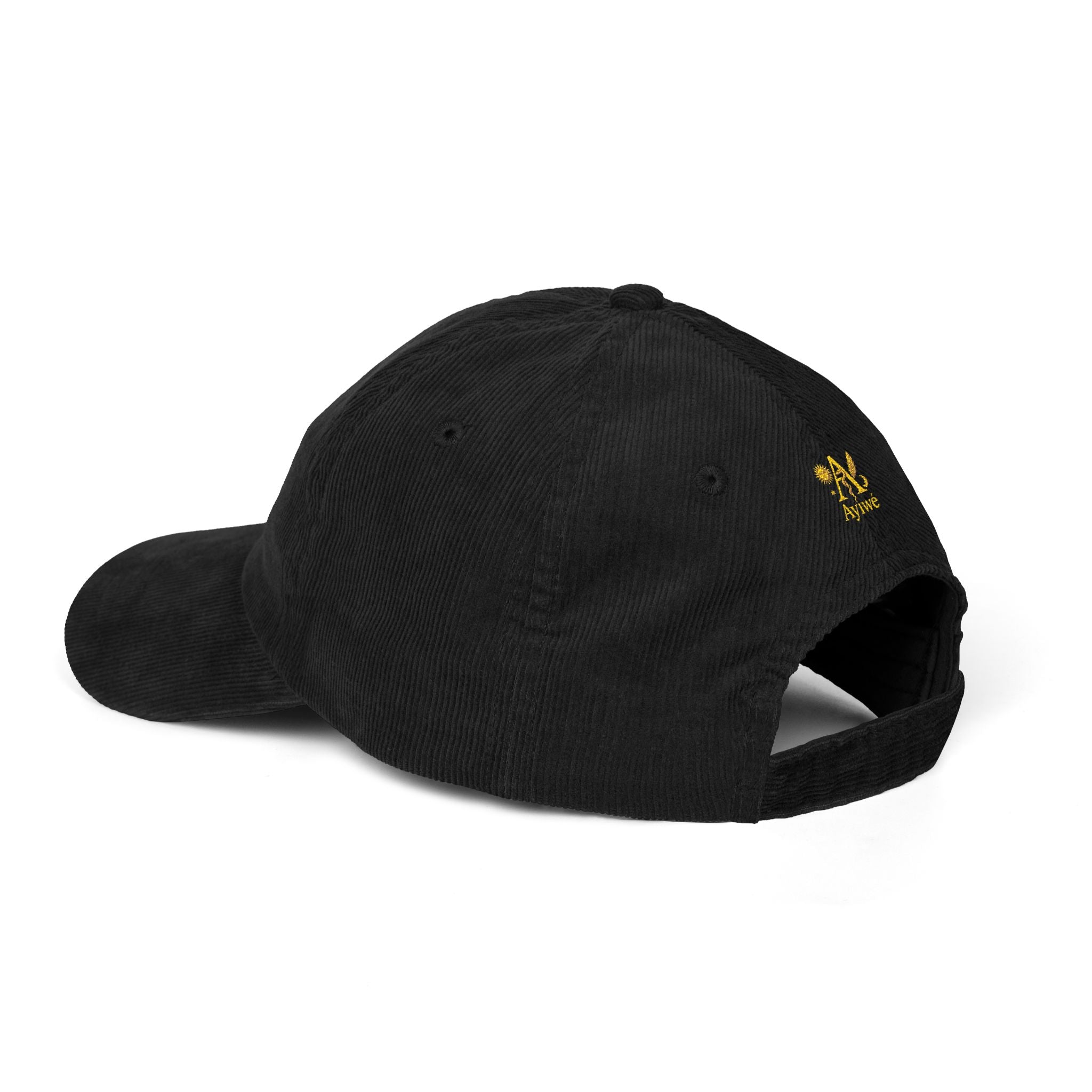 12Sun-AyiWé Vintage Corduroy Cap (Embroidery)