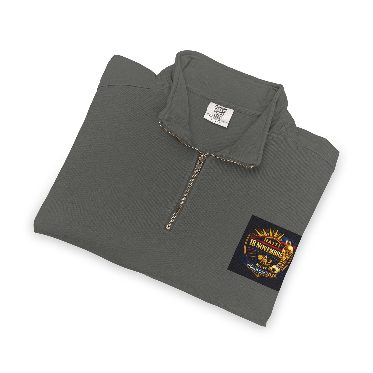 Ht - 18N. 2026 WC Unisex Adult Quarter - Zip Sweatshirt by AyiWe F&S - AyiWé Fashion & Style