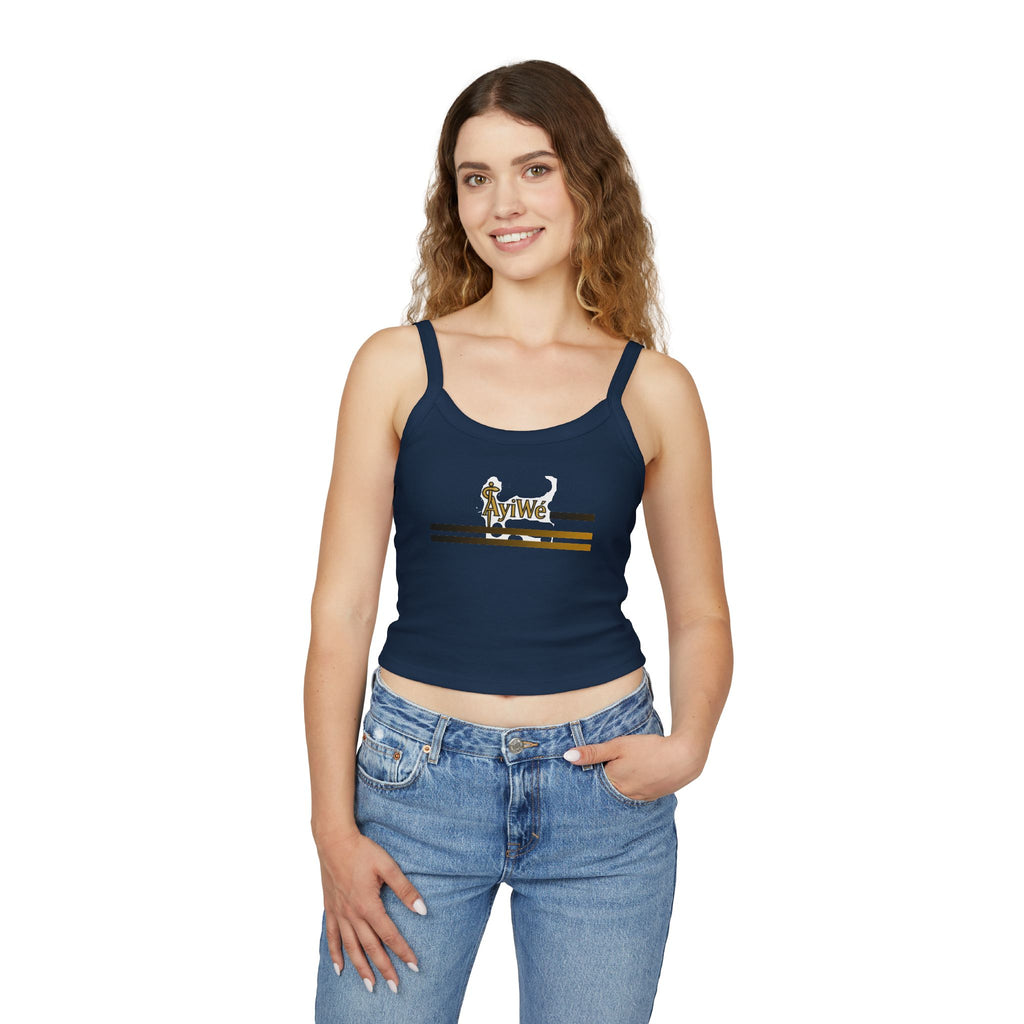 1-EztraLatina AyiWé Women's Spaghetti Strap Tank Top