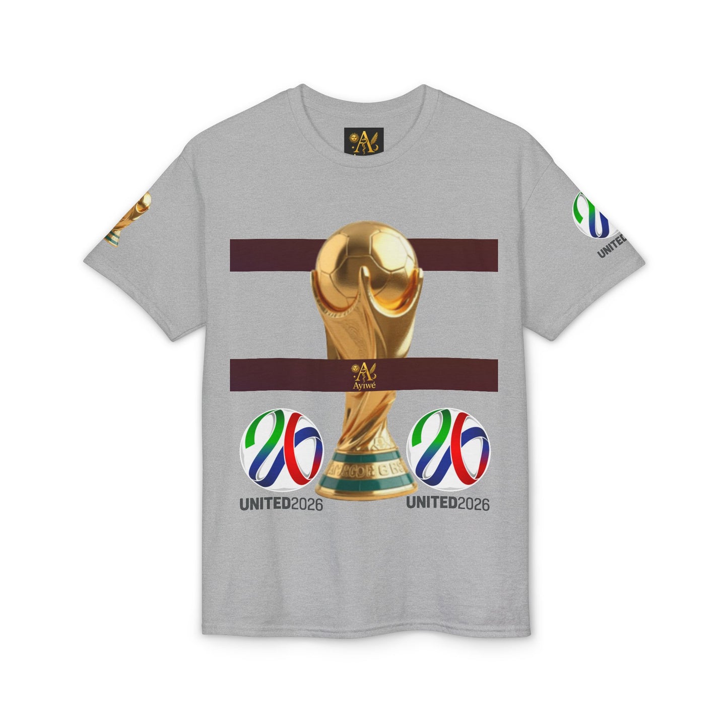Unity03-Ayi Unisex DryBlend® T-Shirt. Powered by AyiWe F&S