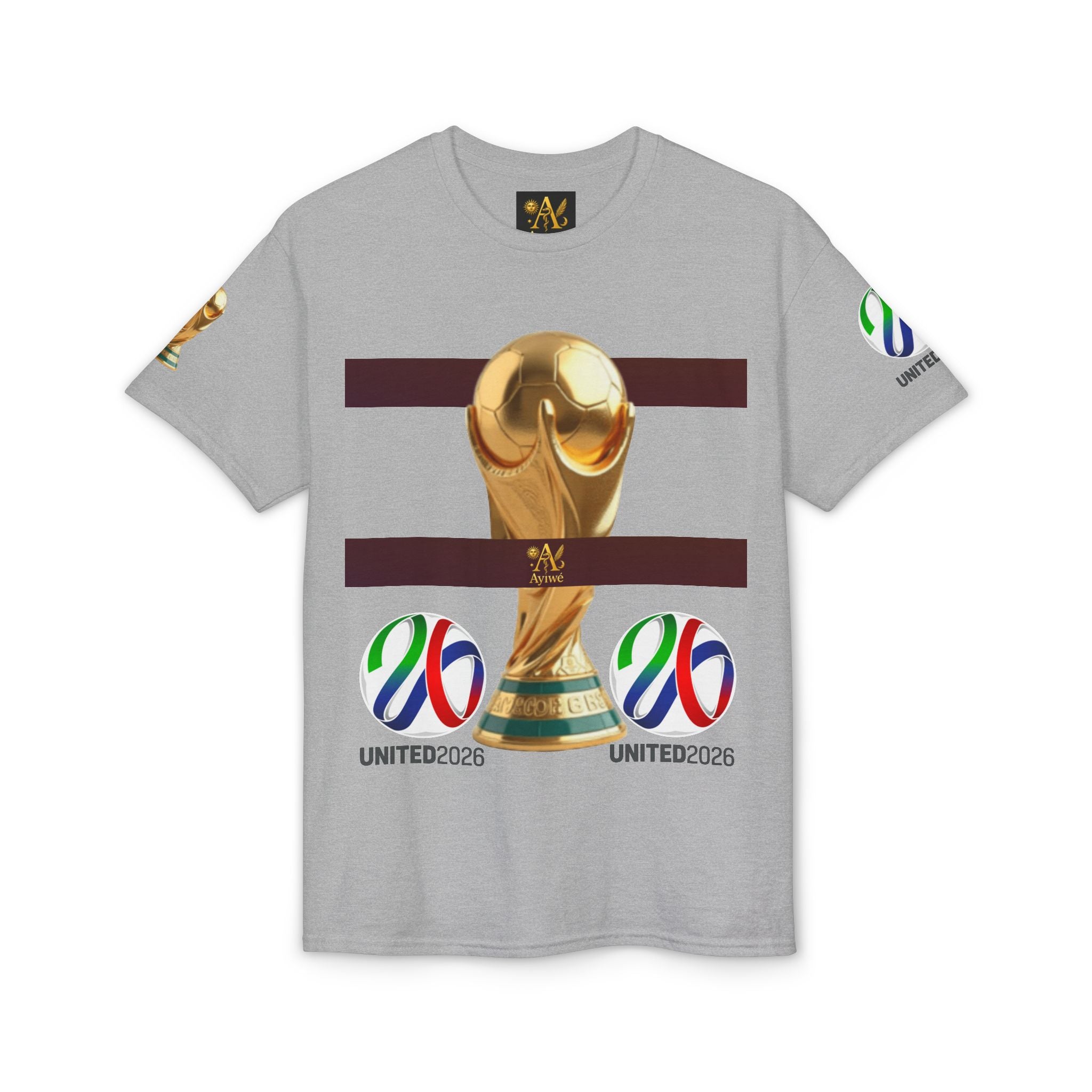 Unity03-Ayi Unisex DryBlend® T-Shirt. Powered by AyiWe F&S