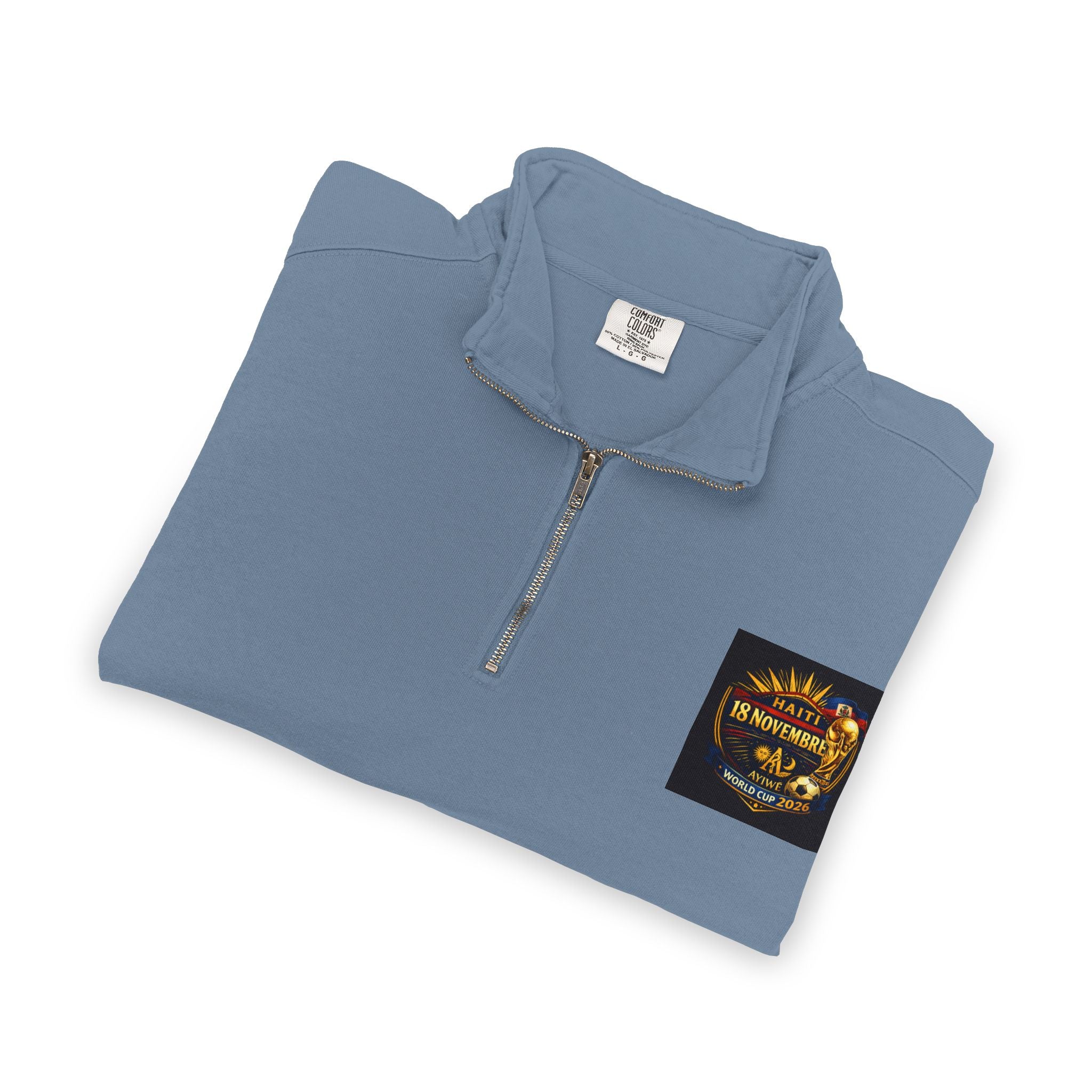 Ht - 18N. 2026 WC Unisex Adult Quarter - Zip Sweatshirt by AyiWe F&S - AyiWé Fashion & Style