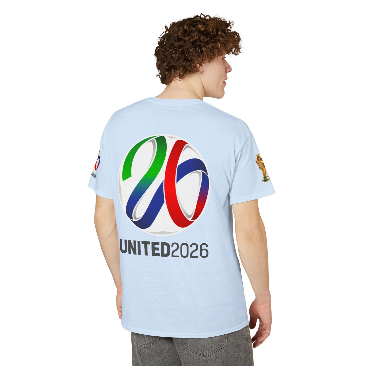 Unity03-Ayi Unisex DryBlend® T-Shirt. Powered by AyiWe F&S