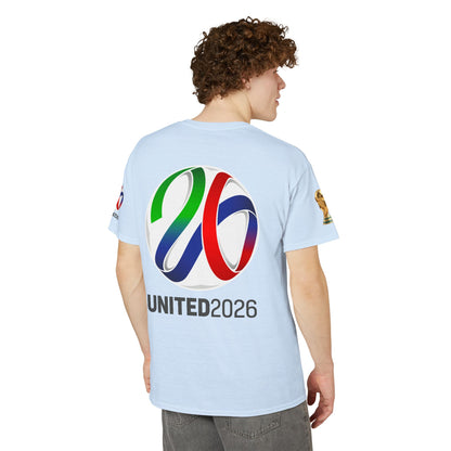 Unity03-Ayi Unisex DryBlend® T-Shirt. Powered by AyiWe F&S