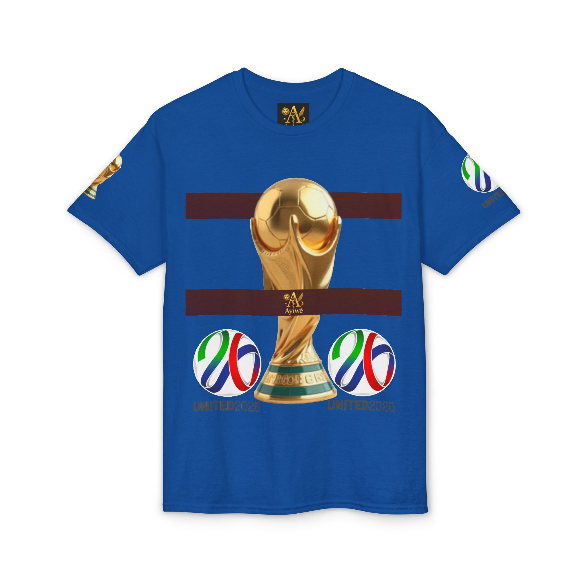 Unity03-Ayi Unisex DryBlend® T-Shirt. Powered by AyiWe F&S