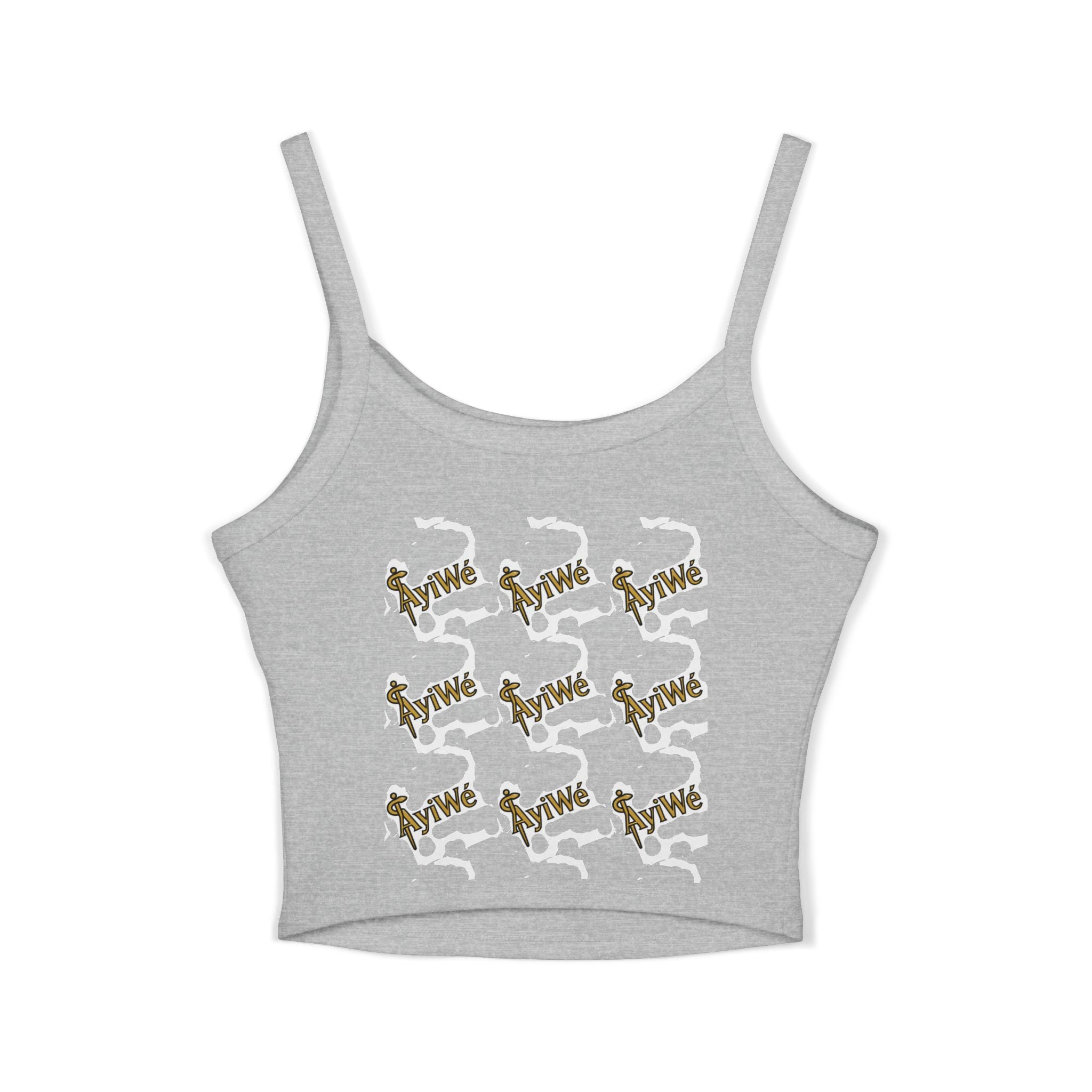 1-EztraLatina AyiWé Women's Spaghetti Strap Tank Top