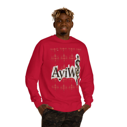 4Coins-Ayi Unisex Crew Neck Sweatshirt. Powered by AyiWe FS.