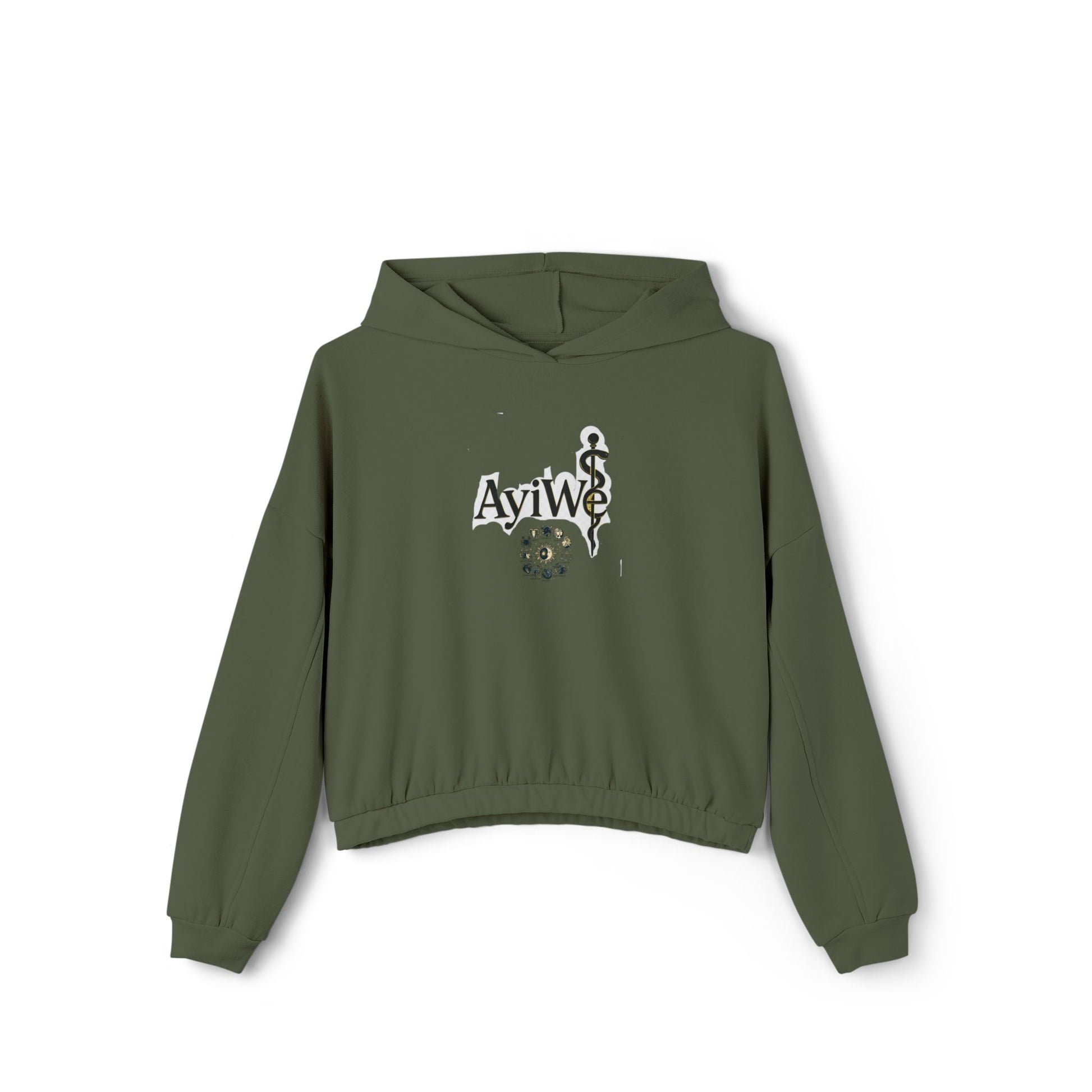 A - Lady1 - AyiWé Women's Cinched Bottom Hoodie - AyiWé Fashion & Style