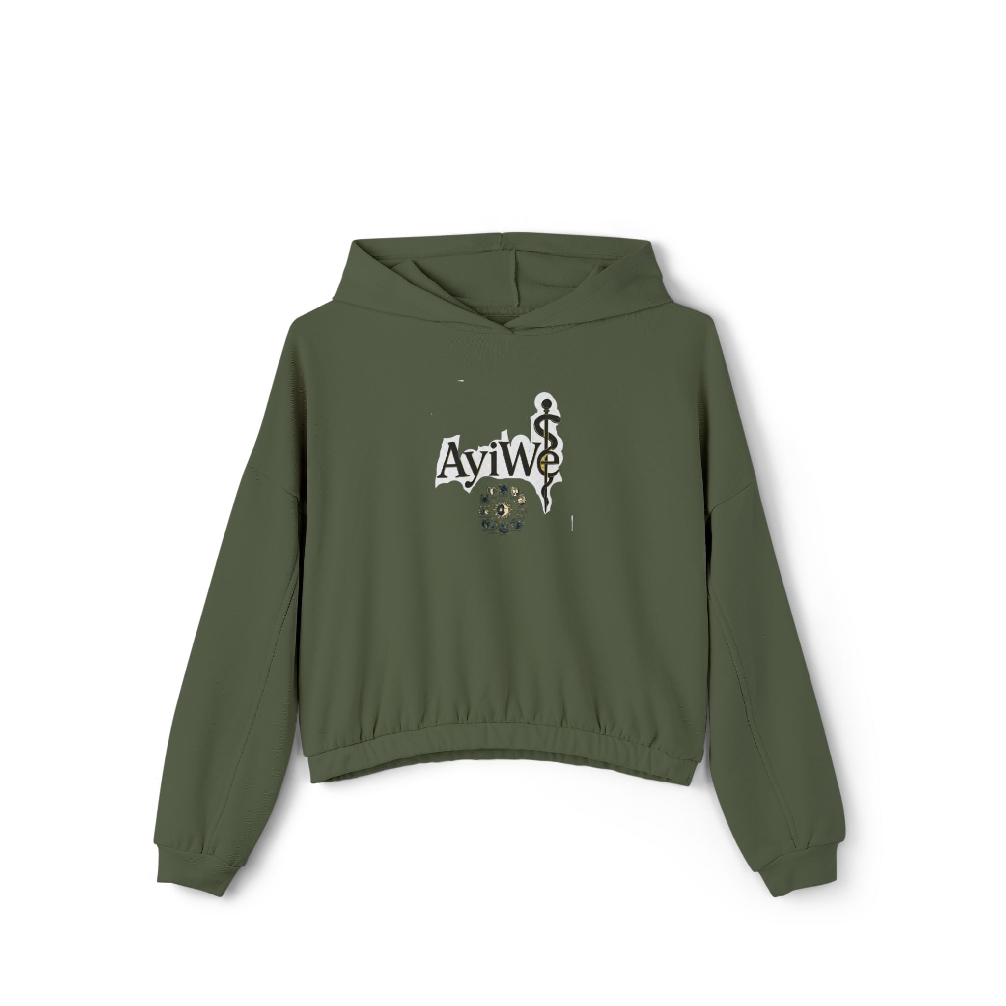 A-Lady1-AyiWé Women's Cinched Bottom Hoodie