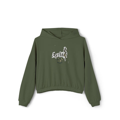 A - Lady1 - AyiWé Women's Cinched Bottom Hoodie - AyiWé Fashion & Style