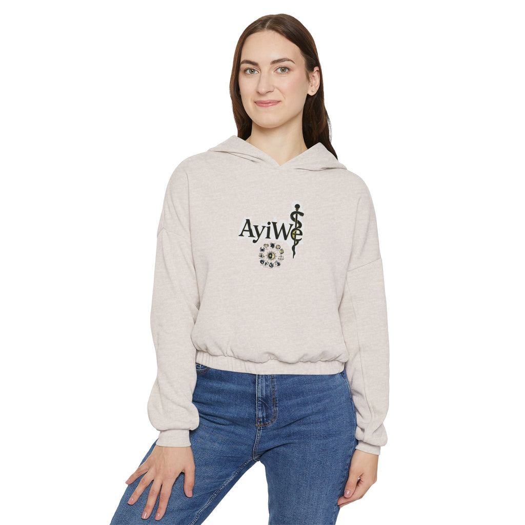 A-Lady1-AyiWé Women's Cinched Bottom Hoodie