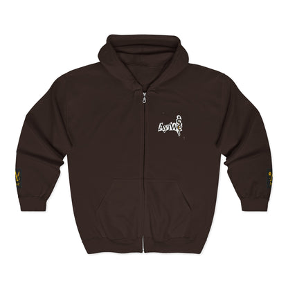 A1Cool - AyiWé Unisex Heavy Blend™ Full Zip Hooded Sweatshirt - AyiWé Fashion & Style