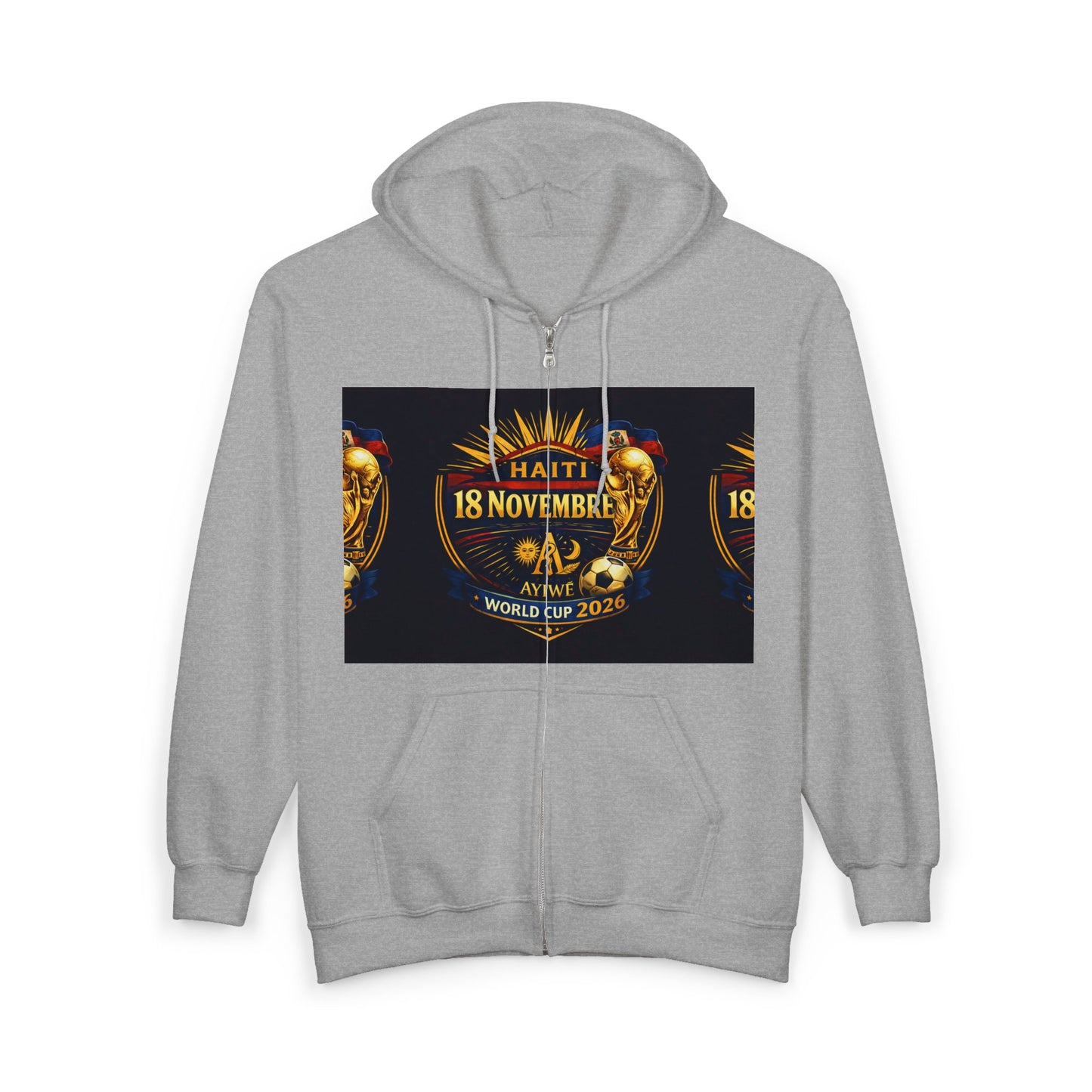 007-Champion-Unisex Heavy Blend™ Full Zip Hooded Sweatshirt