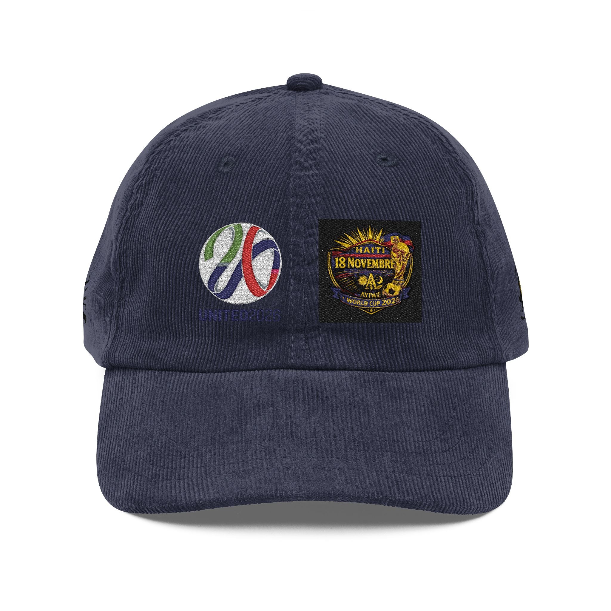 18WC2026-BonSoley01 Vintage Corduroy Cap (Embroidery) Powered by AyiWe F&S