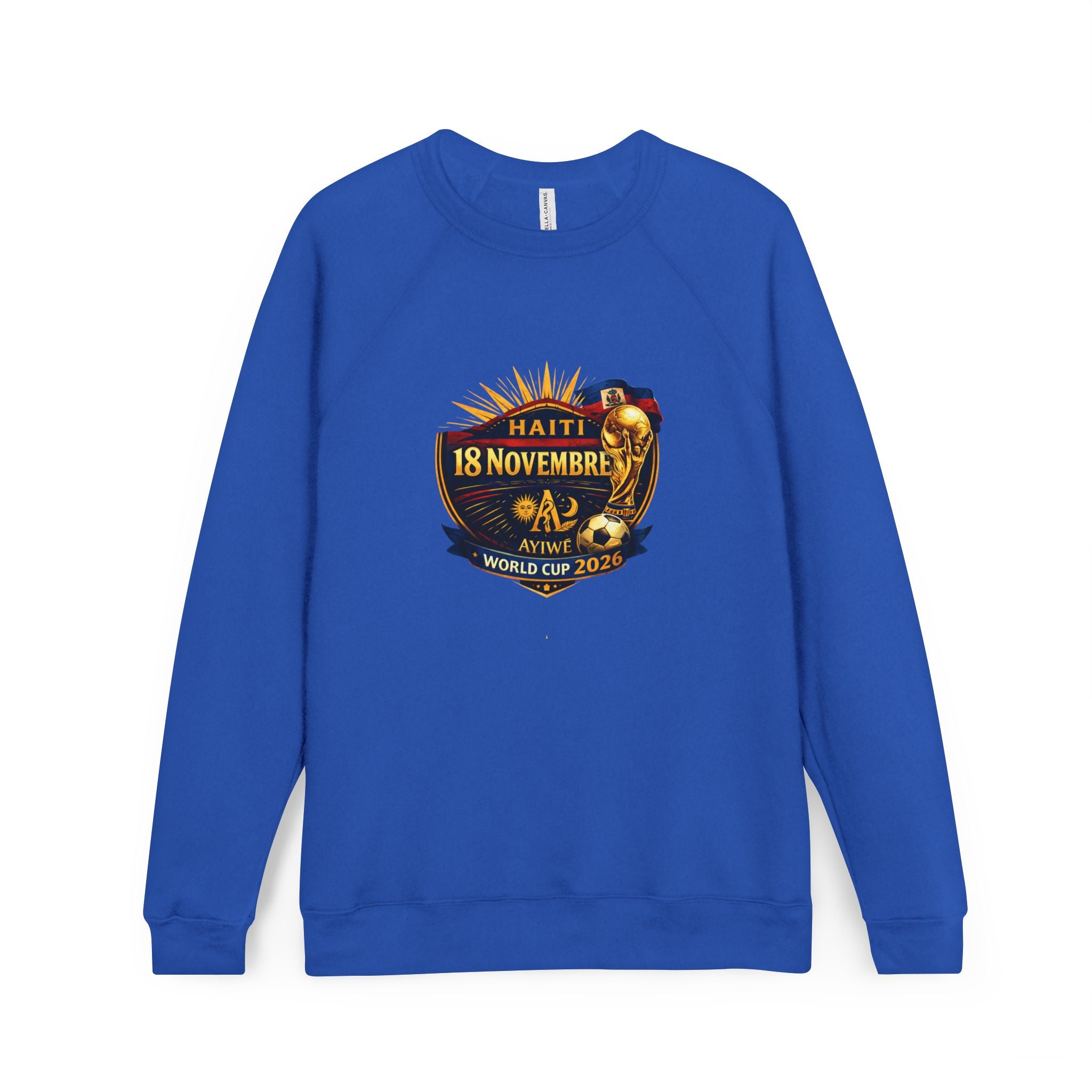 ht - Champion 2026 Unisex Sponge Fleece Raglan Sweatshirt by AyiWe F&S - AyiWé Fashion & Style