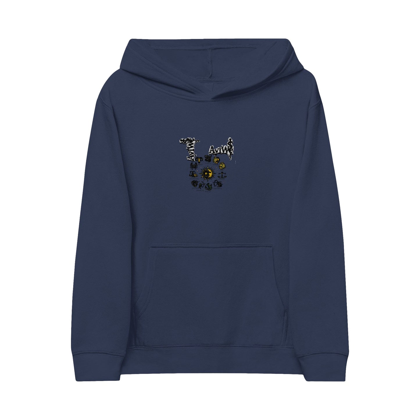 12Signs AyiWFS Kids Fleece Hoodie (Embroidery) - AyiWé Fashion & Style