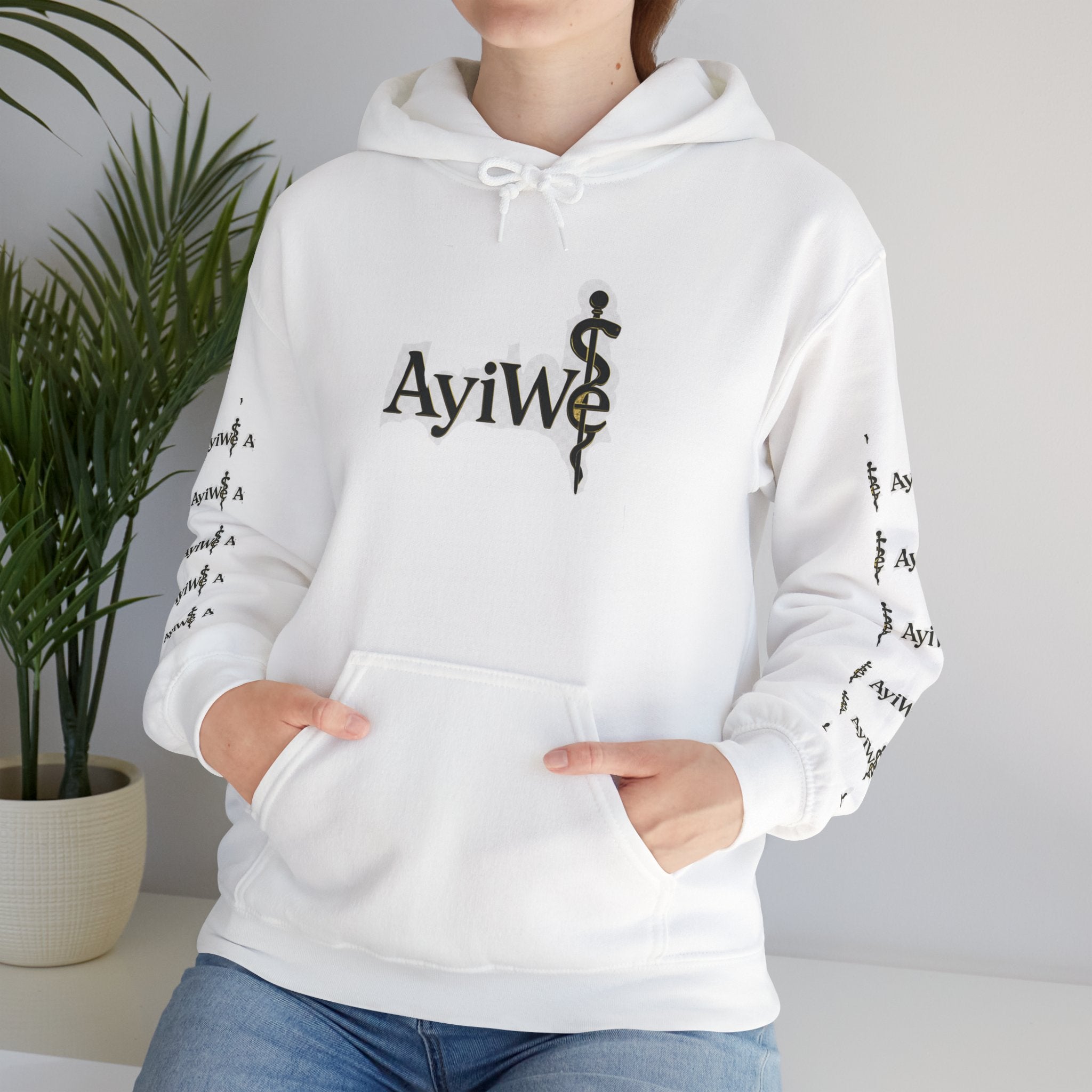 1-Phar AyiWé Unisex Heavy Blend™ Hooded Sweatshirt